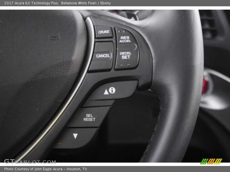 Bellanova White Pearl / Ebony 2017 Acura ILX Technology Plus