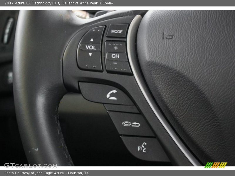 Bellanova White Pearl / Ebony 2017 Acura ILX Technology Plus