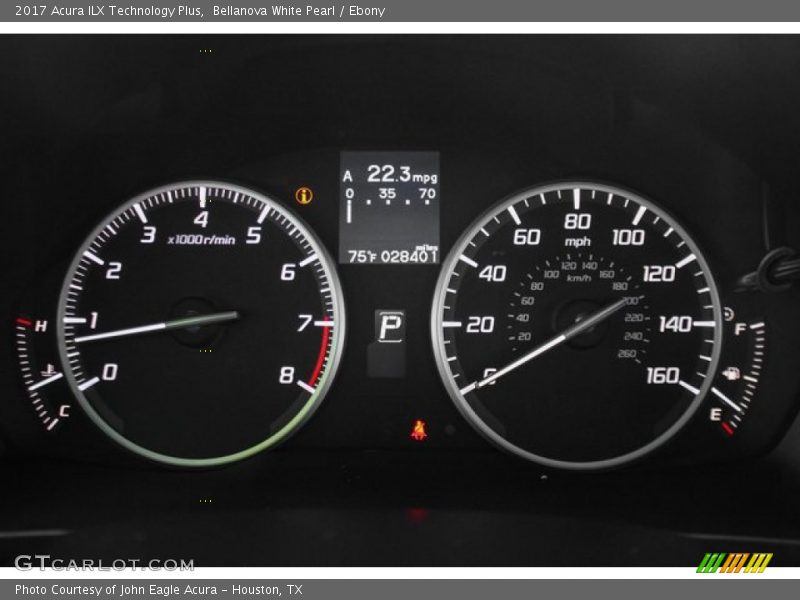 Bellanova White Pearl / Ebony 2017 Acura ILX Technology Plus