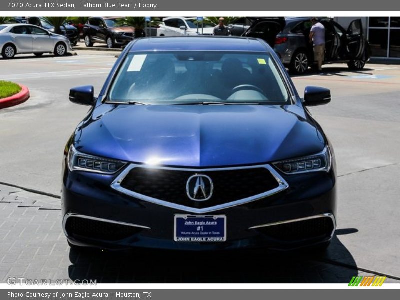 Fathom Blue Pearl / Ebony 2020 Acura TLX Sedan