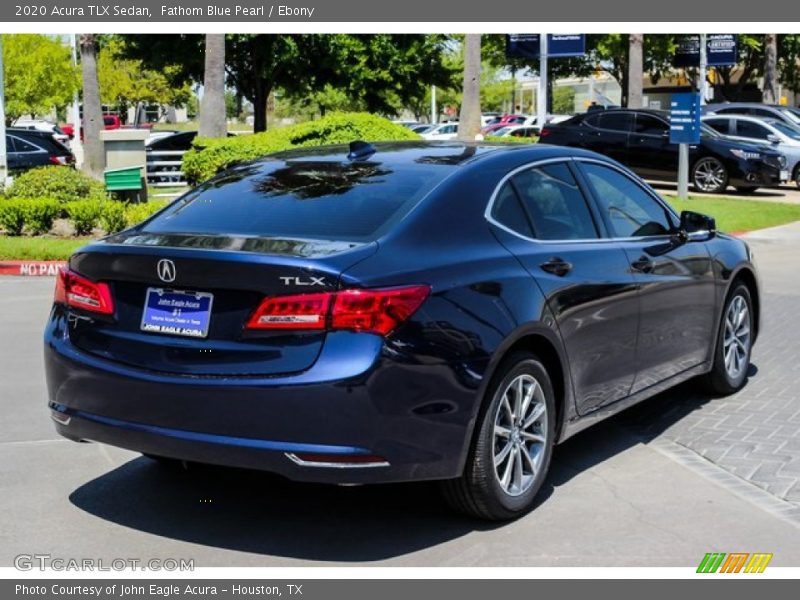 Fathom Blue Pearl / Ebony 2020 Acura TLX Sedan