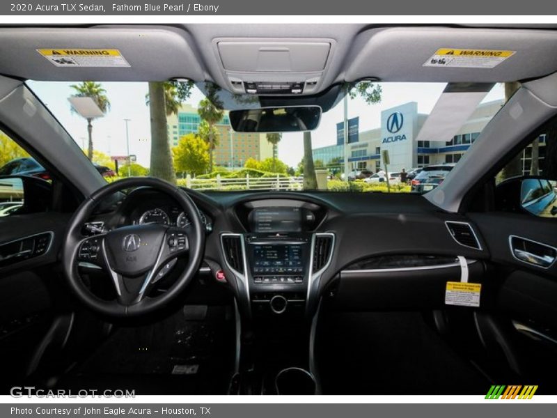 Fathom Blue Pearl / Ebony 2020 Acura TLX Sedan