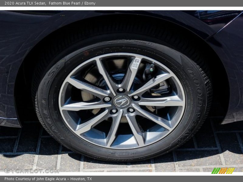 Fathom Blue Pearl / Ebony 2020 Acura TLX Sedan