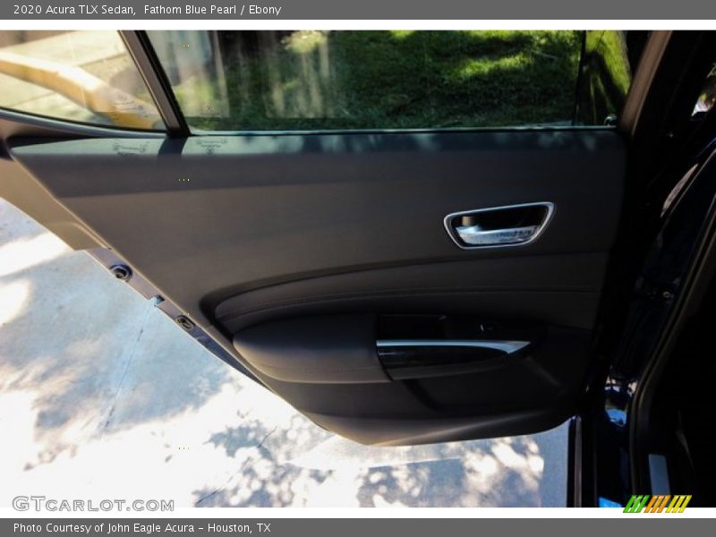 Fathom Blue Pearl / Ebony 2020 Acura TLX Sedan