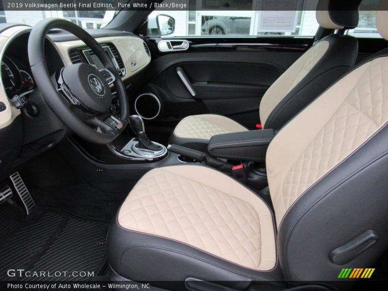  2019 Beetle Final Edition Black/Beige Interior