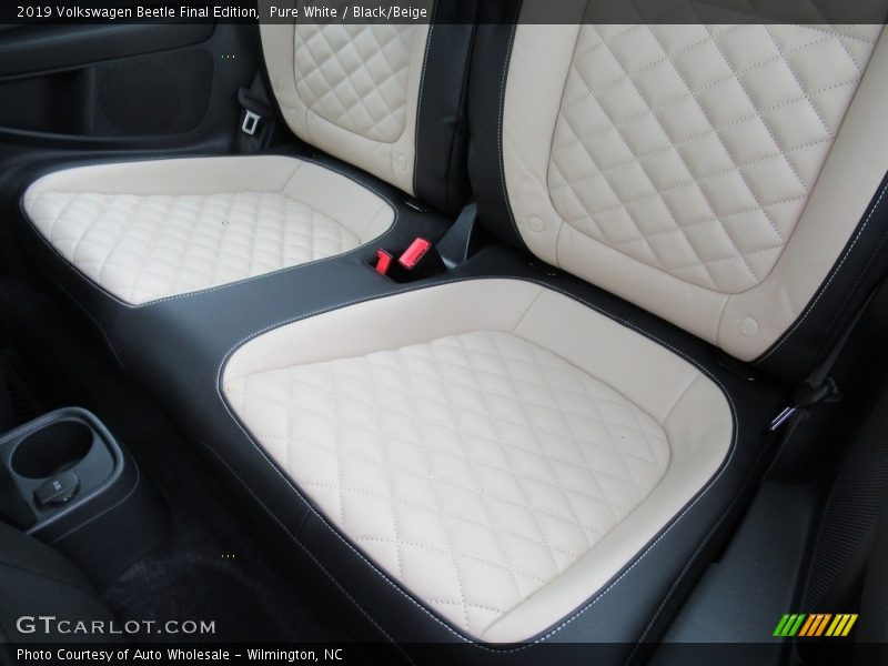 Rear Seat of 2019 Beetle Final Edition