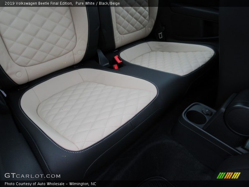 Rear Seat of 2019 Beetle Final Edition