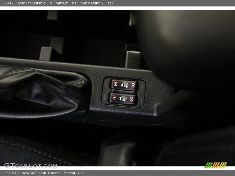 Ice Silver Metallic / Black 2012 Subaru Forester 2.5 X Premium