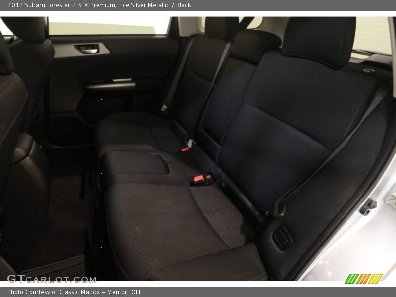 Ice Silver Metallic / Black 2012 Subaru Forester 2.5 X Premium