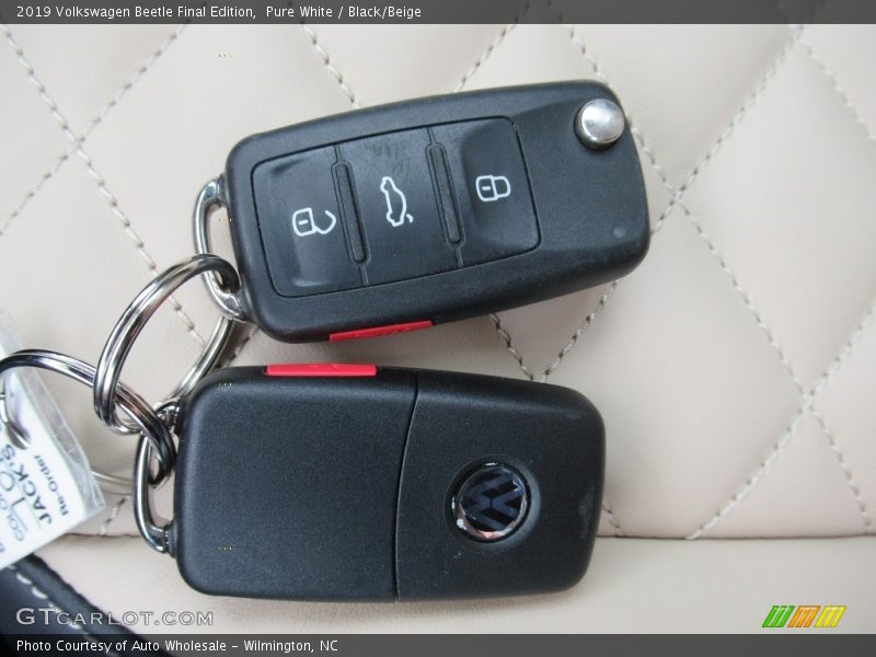 Keys of 2019 Beetle Final Edition