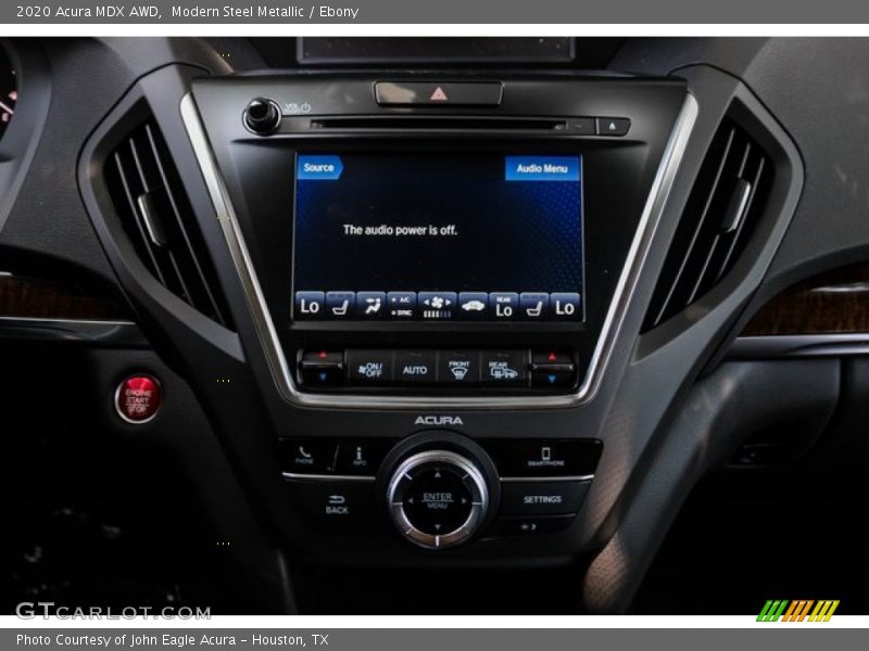 Modern Steel Metallic / Ebony 2020 Acura MDX AWD