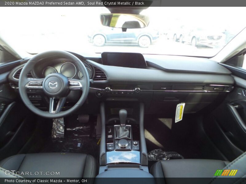 Dashboard of 2020 MAZDA3 Preferred Sedan AWD