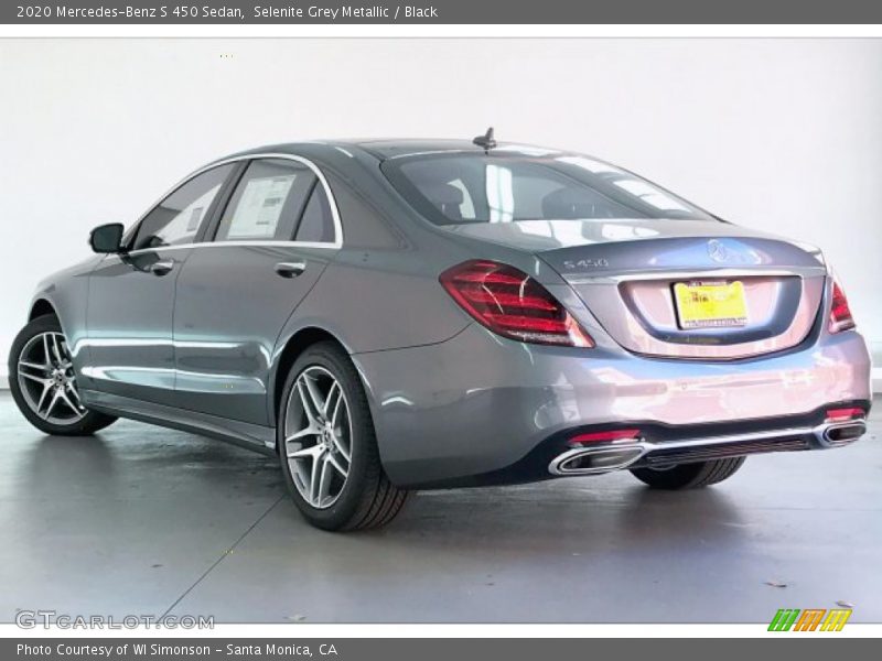 Selenite Grey Metallic / Black 2020 Mercedes-Benz S 450 Sedan