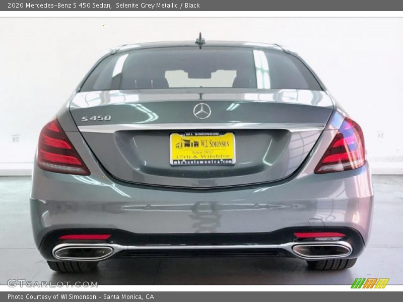 Selenite Grey Metallic / Black 2020 Mercedes-Benz S 450 Sedan