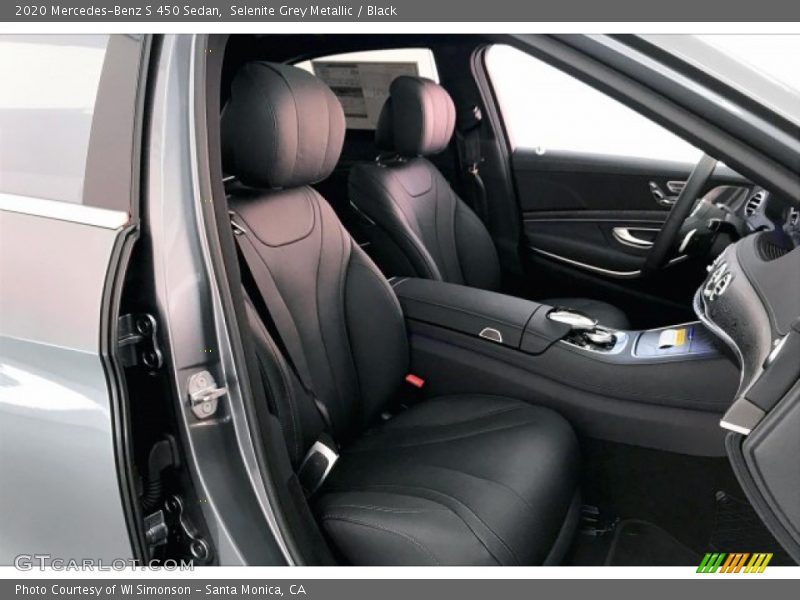 Selenite Grey Metallic / Black 2020 Mercedes-Benz S 450 Sedan