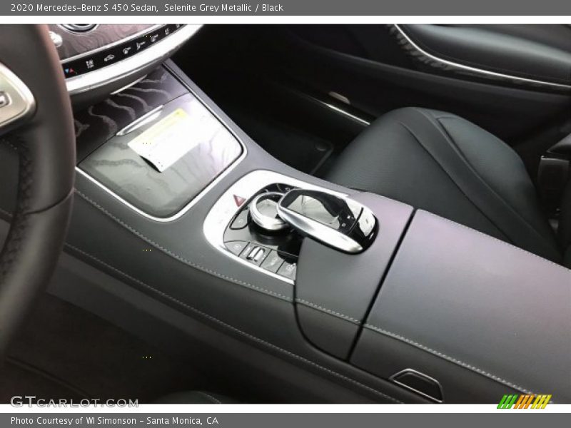 Selenite Grey Metallic / Black 2020 Mercedes-Benz S 450 Sedan