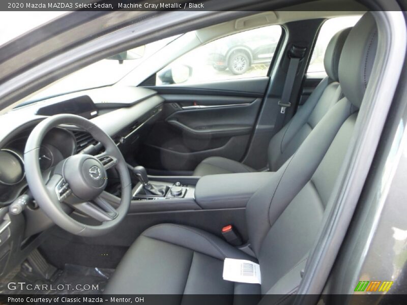 Front Seat of 2020 MAZDA3 Select Sedan