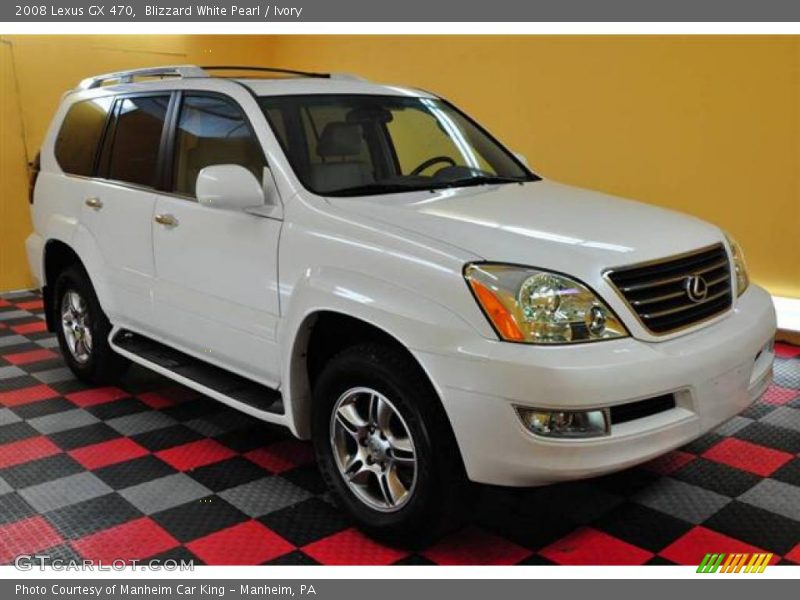 Blizzard White Pearl / Ivory 2008 Lexus GX 470