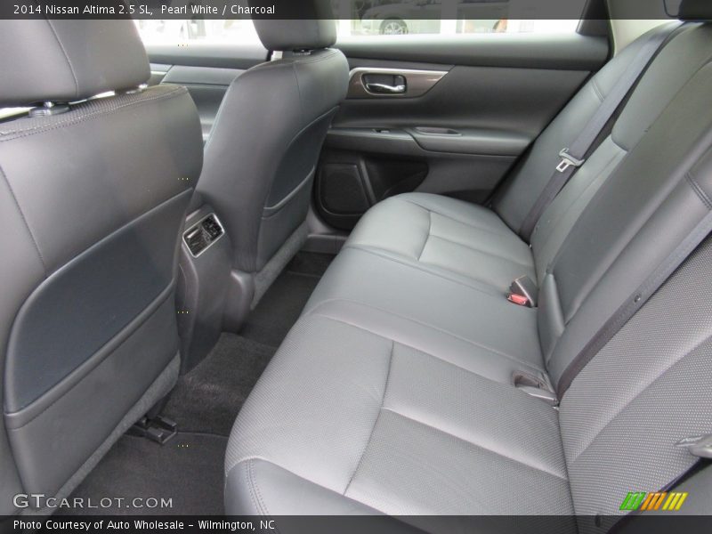 Pearl White / Charcoal 2014 Nissan Altima 2.5 SL