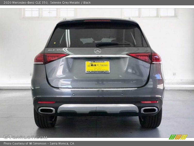 Selenite Grey Metallic / Black 2020 Mercedes-Benz GLE 350