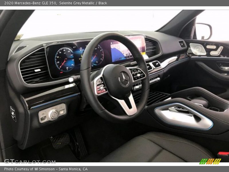 Selenite Grey Metallic / Black 2020 Mercedes-Benz GLE 350