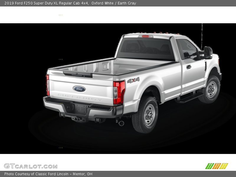Oxford White / Earth Gray 2019 Ford F250 Super Duty XL Regular Cab 4x4