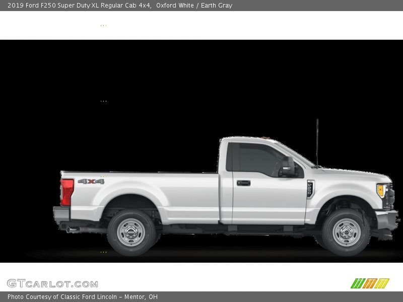 Oxford White / Earth Gray 2019 Ford F250 Super Duty XL Regular Cab 4x4