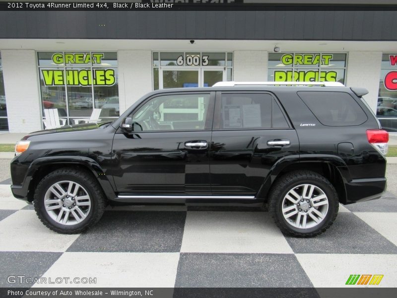 Black / Black Leather 2012 Toyota 4Runner Limited 4x4