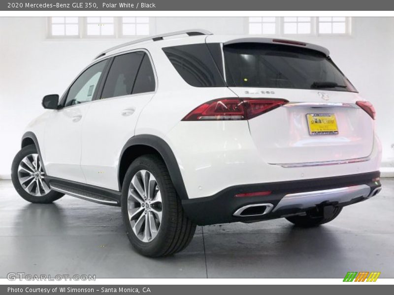 Polar White / Black 2020 Mercedes-Benz GLE 350