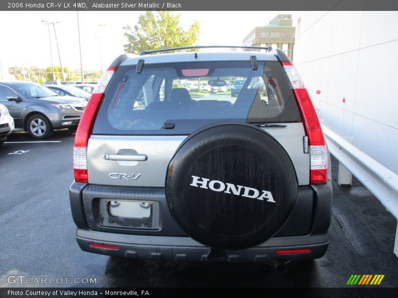 Alabaster Silver Metallic / Black 2006 Honda CR-V LX 4WD