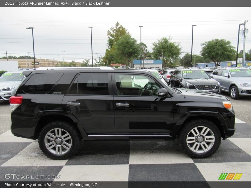 Black / Black Leather 2012 Toyota 4Runner Limited 4x4