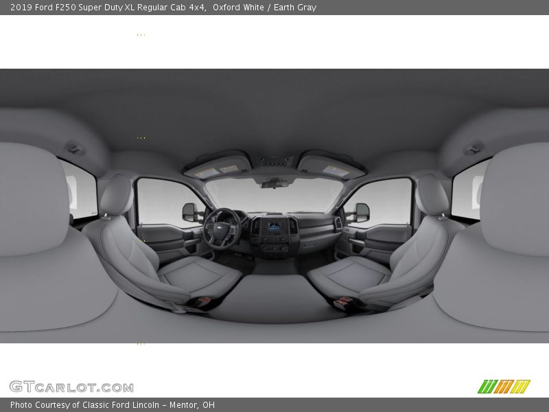 Oxford White / Earth Gray 2019 Ford F250 Super Duty XL Regular Cab 4x4