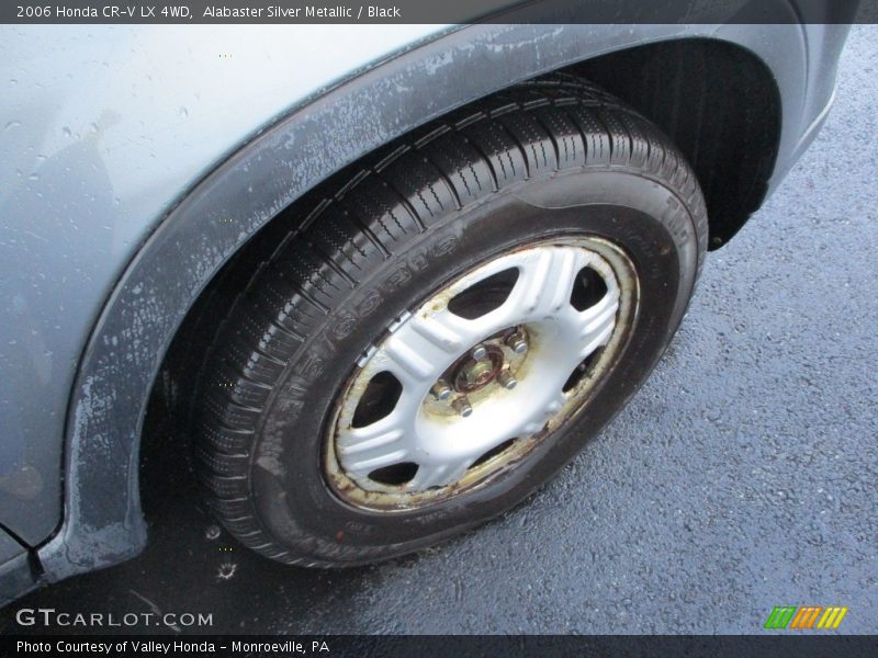 Alabaster Silver Metallic / Black 2006 Honda CR-V LX 4WD