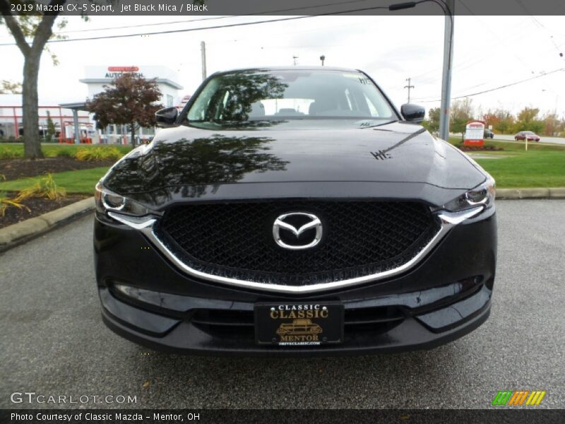 Jet Black Mica / Black 2019 Mazda CX-5 Sport