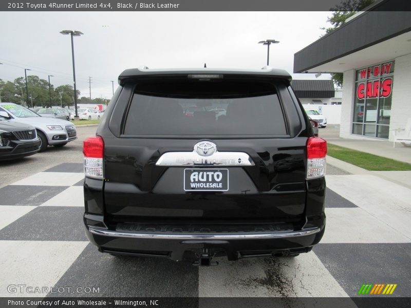 Black / Black Leather 2012 Toyota 4Runner Limited 4x4