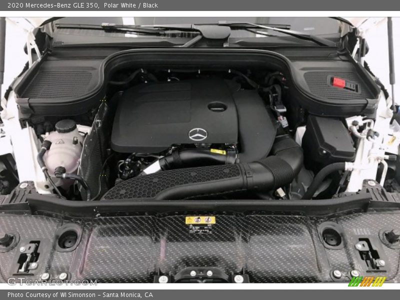Polar White / Black 2020 Mercedes-Benz GLE 350