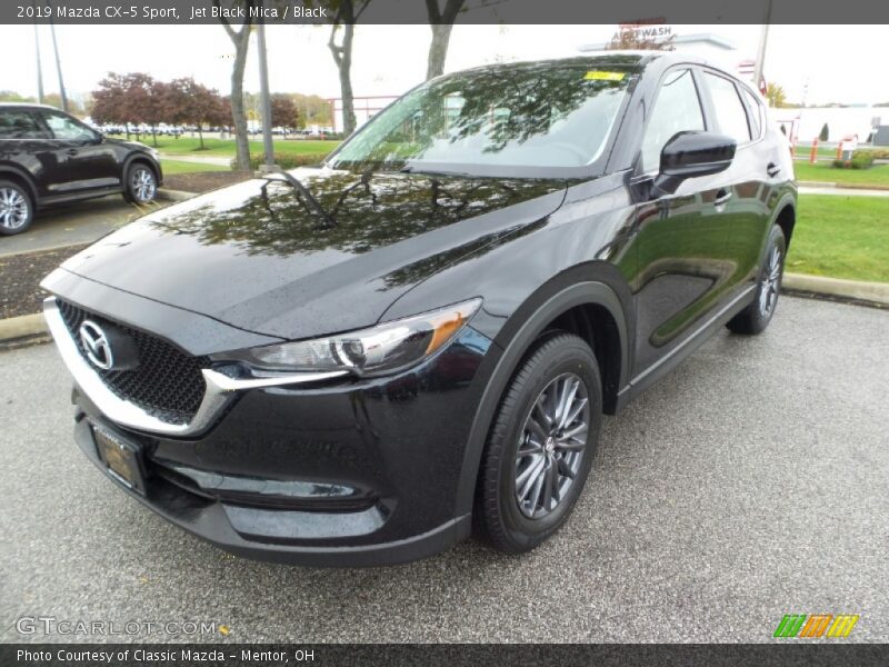 Jet Black Mica / Black 2019 Mazda CX-5 Sport