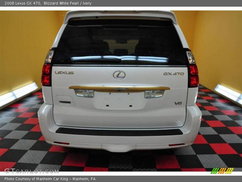 Blizzard White Pearl / Ivory 2008 Lexus GX 470