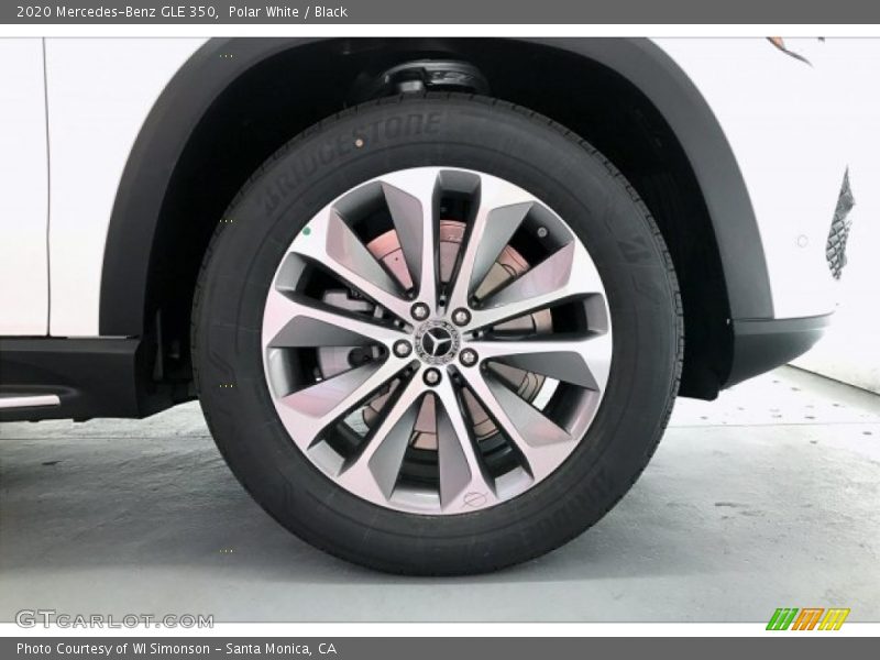 Polar White / Black 2020 Mercedes-Benz GLE 350
