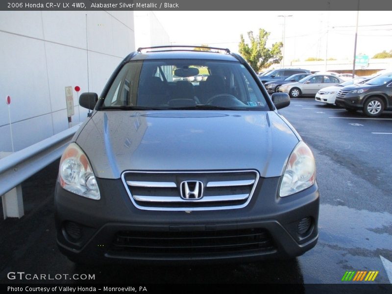 Alabaster Silver Metallic / Black 2006 Honda CR-V LX 4WD