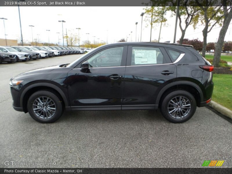 Jet Black Mica / Black 2019 Mazda CX-5 Sport