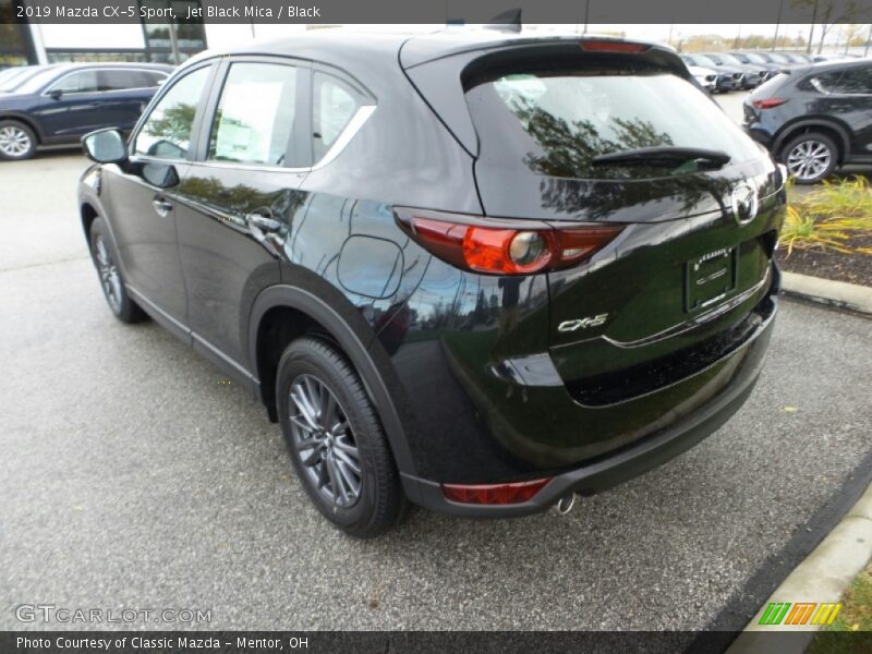 Jet Black Mica / Black 2019 Mazda CX-5 Sport