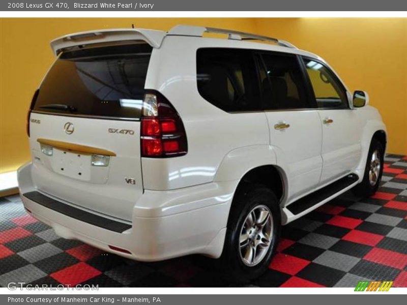 Blizzard White Pearl / Ivory 2008 Lexus GX 470