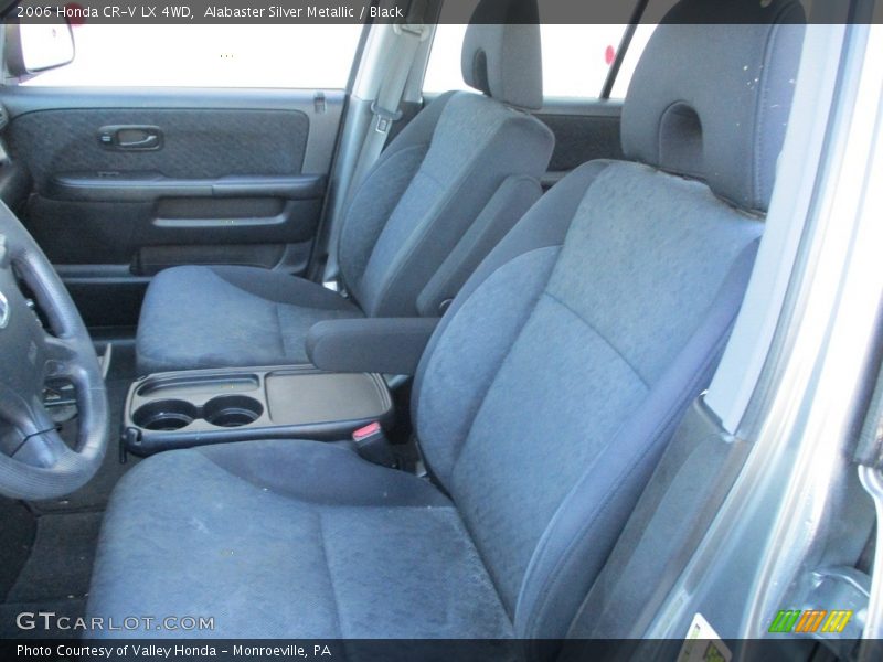Alabaster Silver Metallic / Black 2006 Honda CR-V LX 4WD