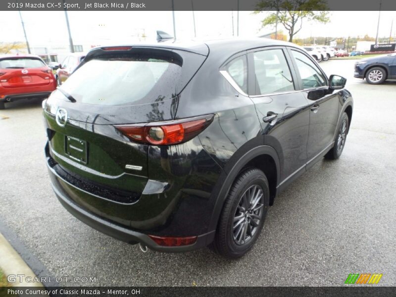 Jet Black Mica / Black 2019 Mazda CX-5 Sport