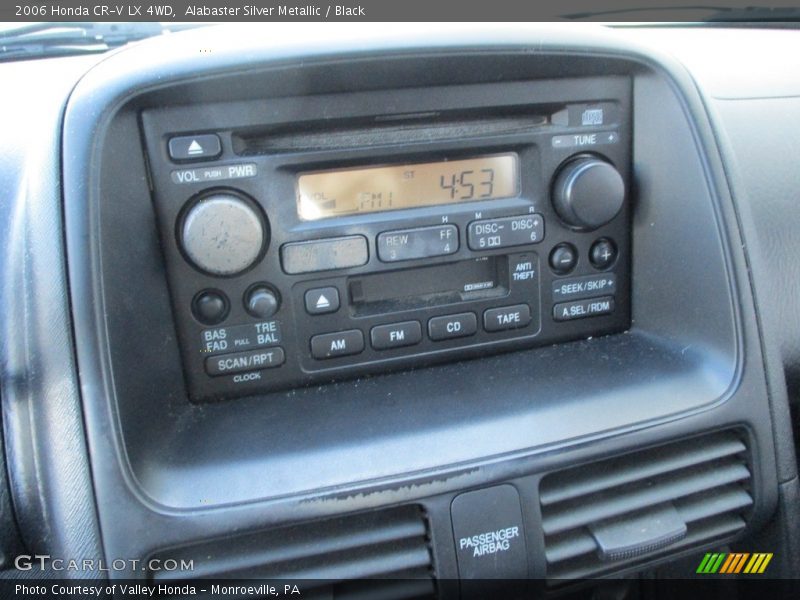 Alabaster Silver Metallic / Black 2006 Honda CR-V LX 4WD