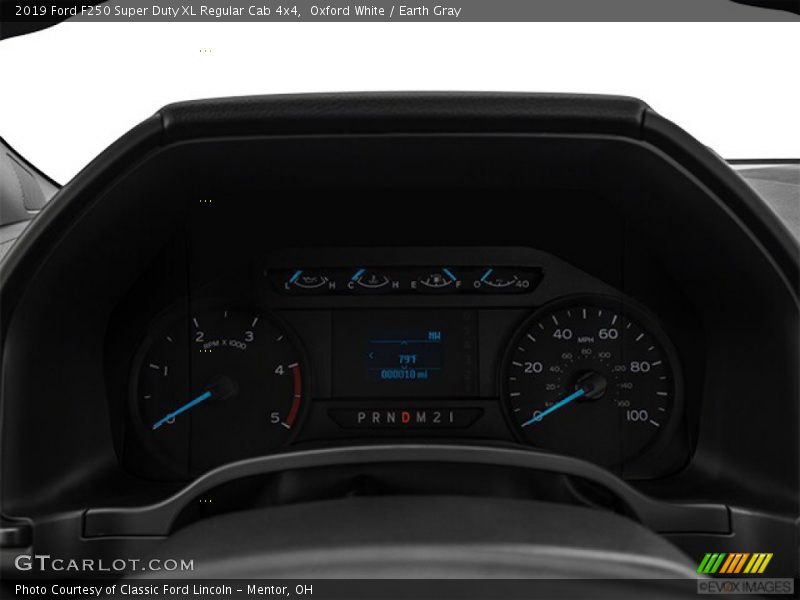 Oxford White / Earth Gray 2019 Ford F250 Super Duty XL Regular Cab 4x4