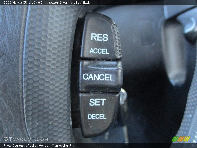 Alabaster Silver Metallic / Black 2006 Honda CR-V LX 4WD