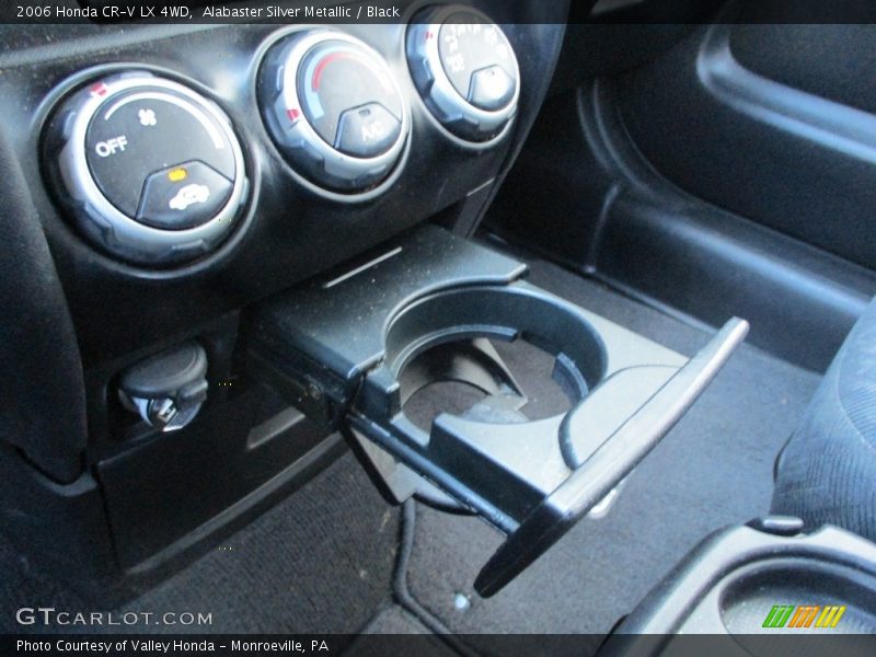 Alabaster Silver Metallic / Black 2006 Honda CR-V LX 4WD
