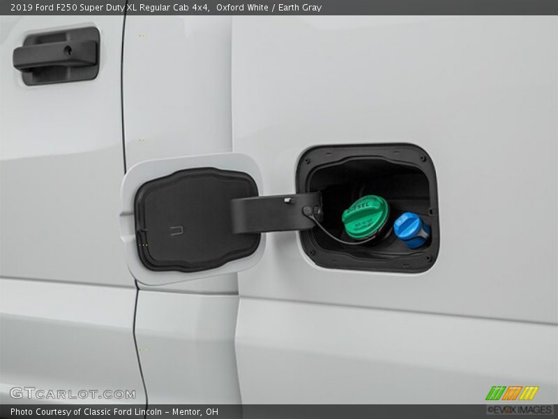 Oxford White / Earth Gray 2019 Ford F250 Super Duty XL Regular Cab 4x4